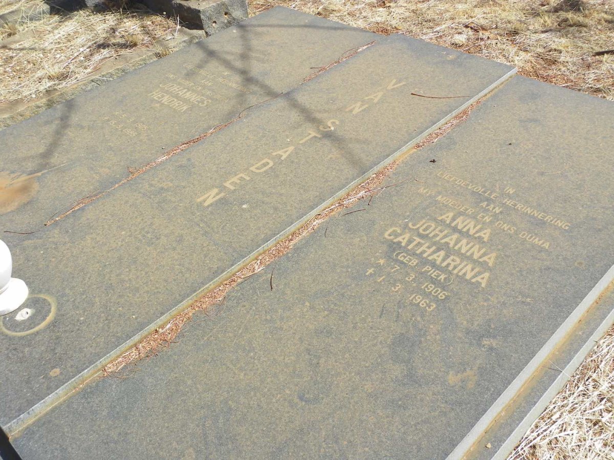 STADEN Johannes Hendrik, van 1905-1985 & Anna Johanna Catharina PIEK 1906-1963 _2