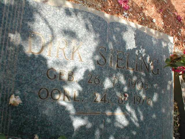 SIELING Dirk 1905-1976