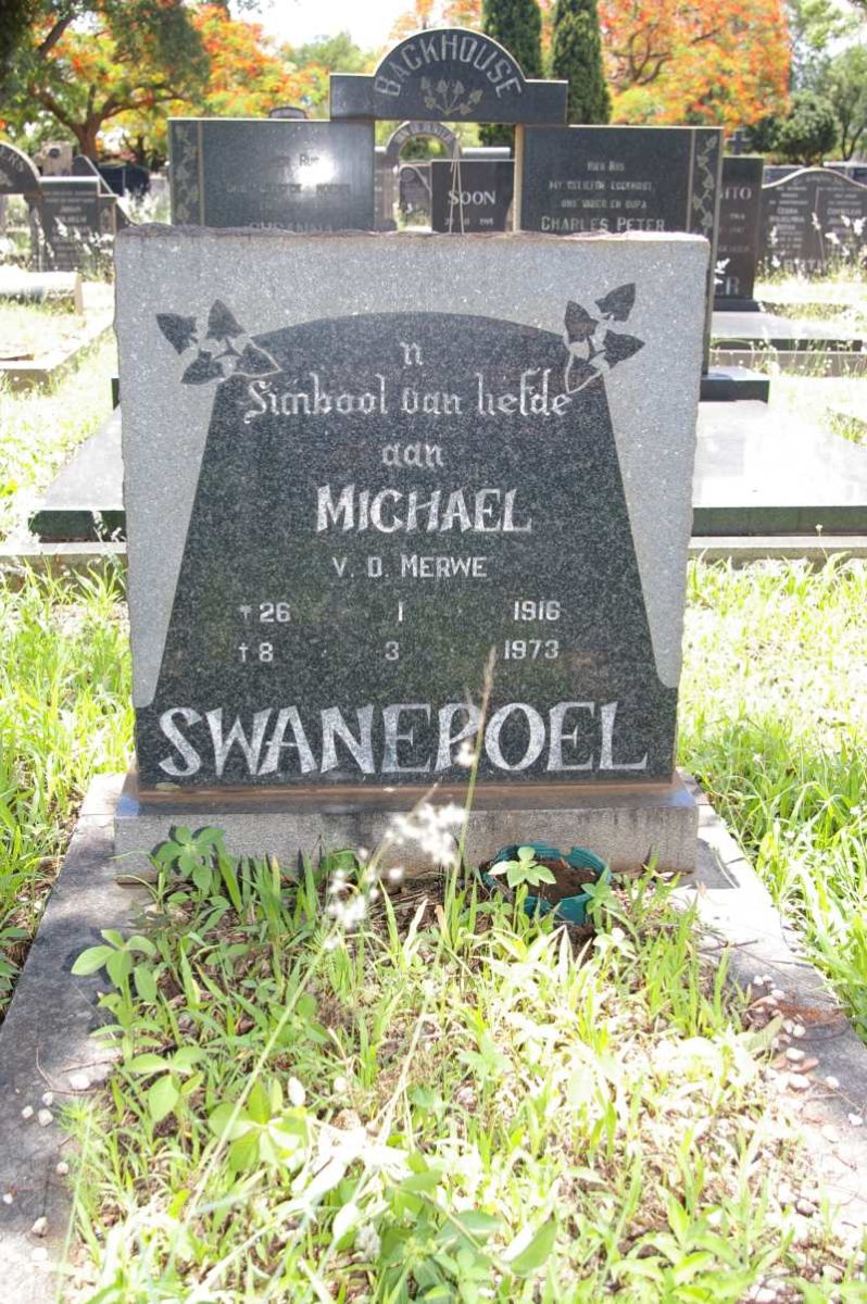 SWANEPOEL Michael v.d. MERWE 1916-1973