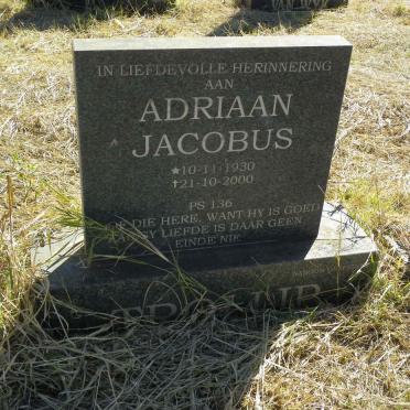 TROLLIP Adriaan Jacobus 1930-2000