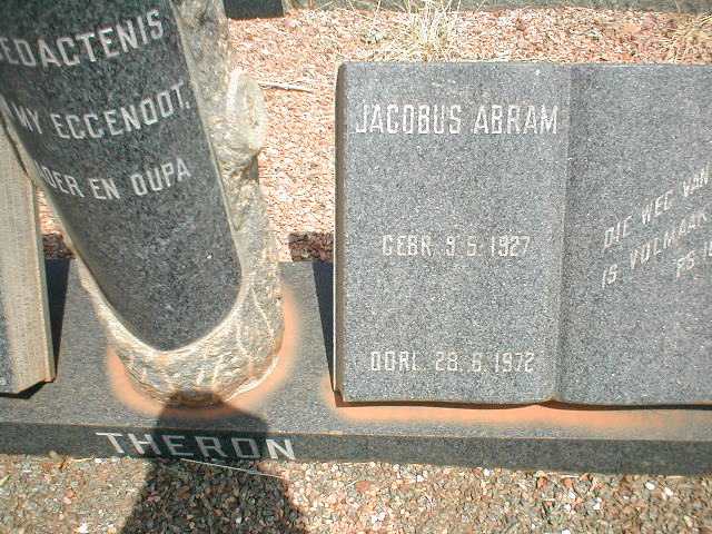 THERON Jacobus Abram 1927-1972
