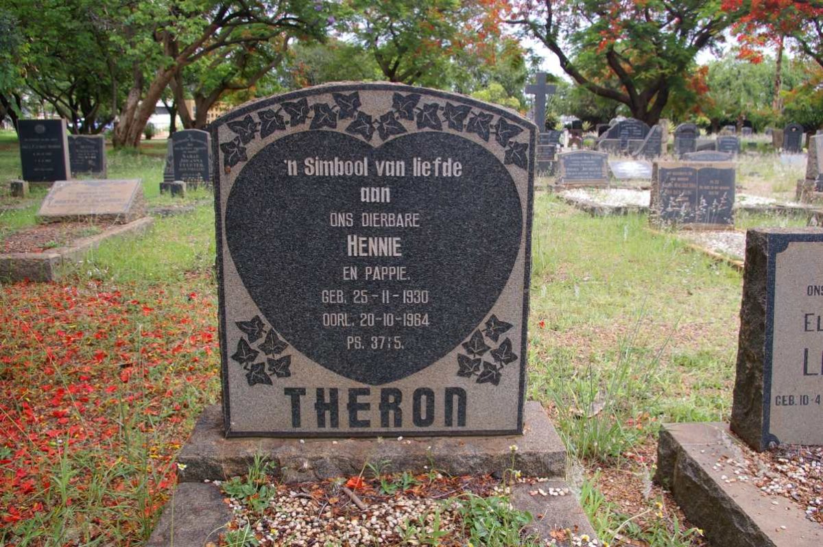THERON Hennie 1930-1964