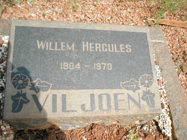 VILJOEN Willem Hercules 1904-1970