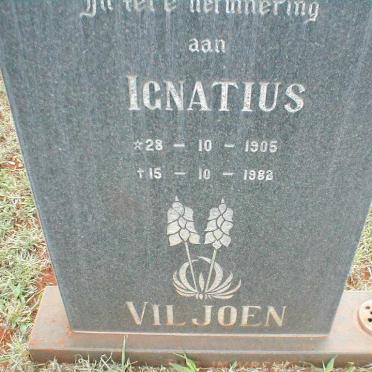 VILJOEN Ignatius 1905-1982