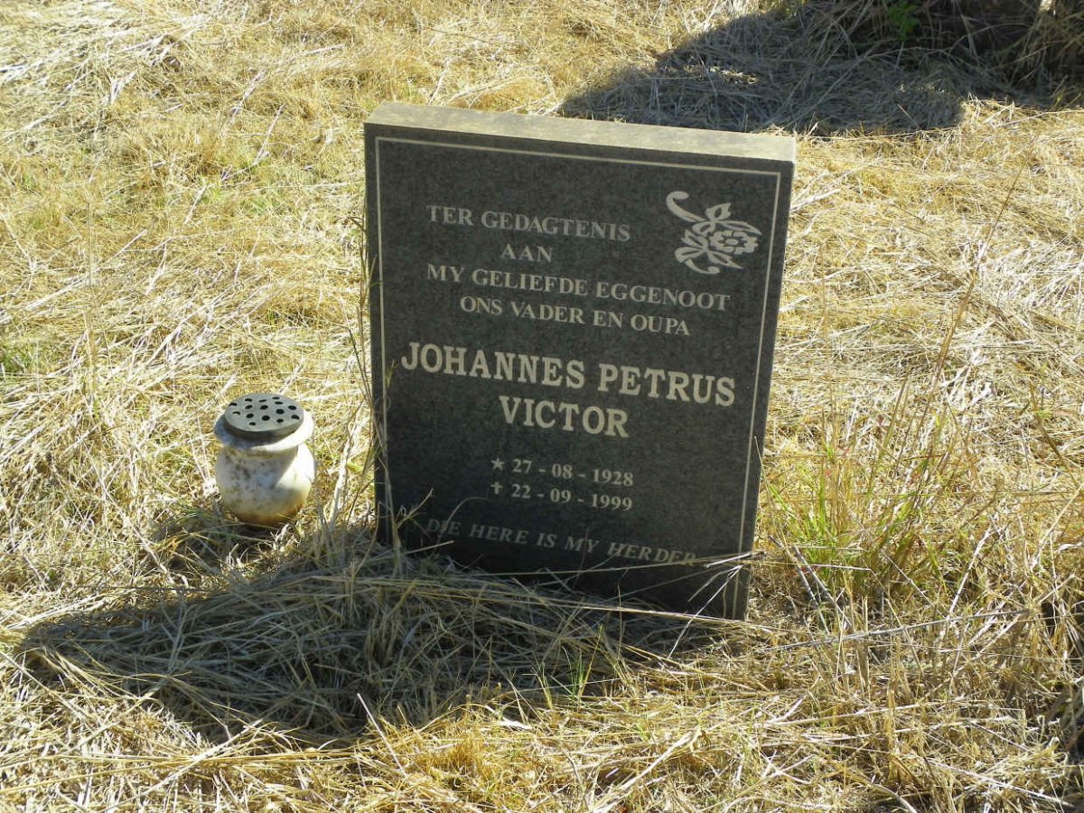 VICTOR Johannes Petrus 1928-1999