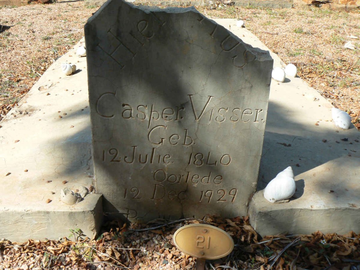 VISSER Casper 1840-1929