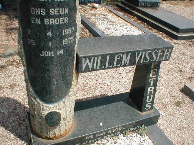 VISSER Willem Petrus 1957-1975