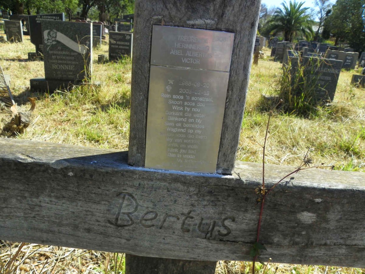 VICTOR Abel Albertus 1986-2003