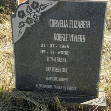 VIVIERS Cornelia Elizabeth 1936-2002