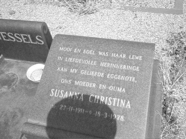 WESSELS Susanna Christina 1911-1978