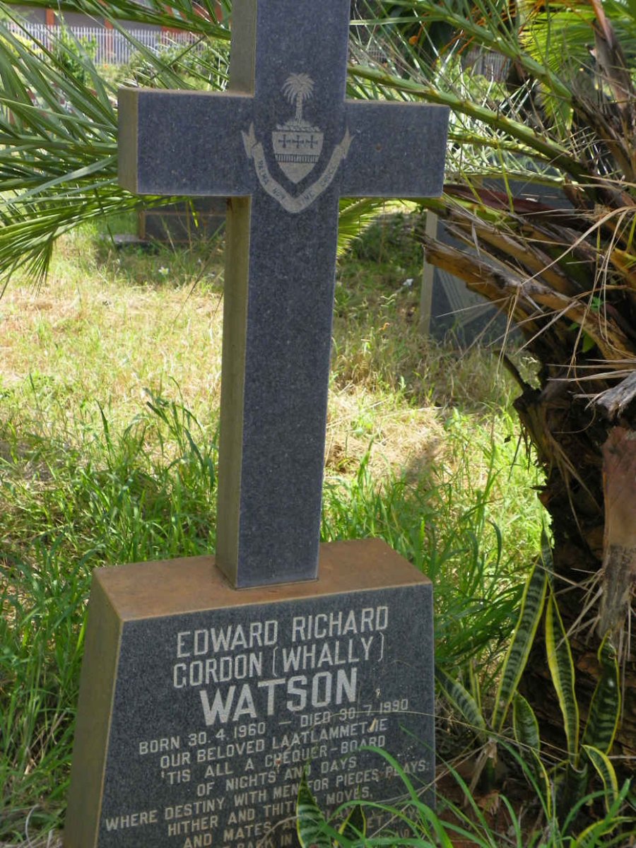 WATSON Edward Richard Gordon 1960-1990
