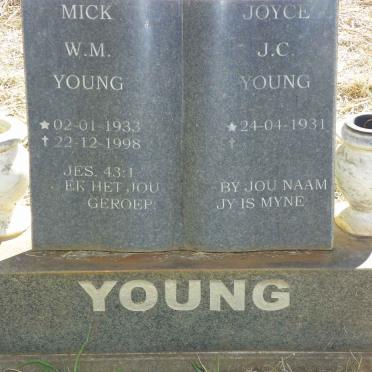 YOUNG W.M. 1933-1998 & J.C. 1931-