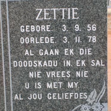 ? Zettie 1956-1978