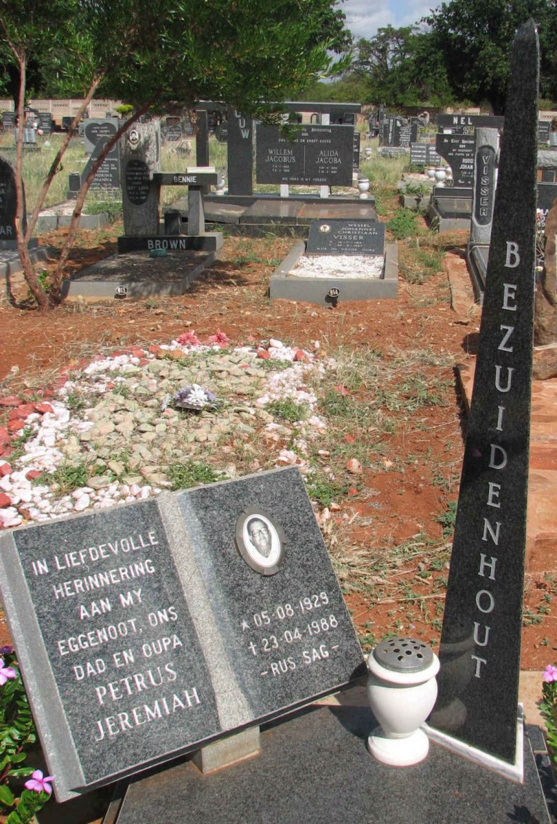 BEZUIDENHOUT Petrus Jeremiah  1929-1988