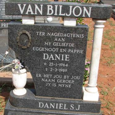 BILJON Daniël S.J., van 1964-1989