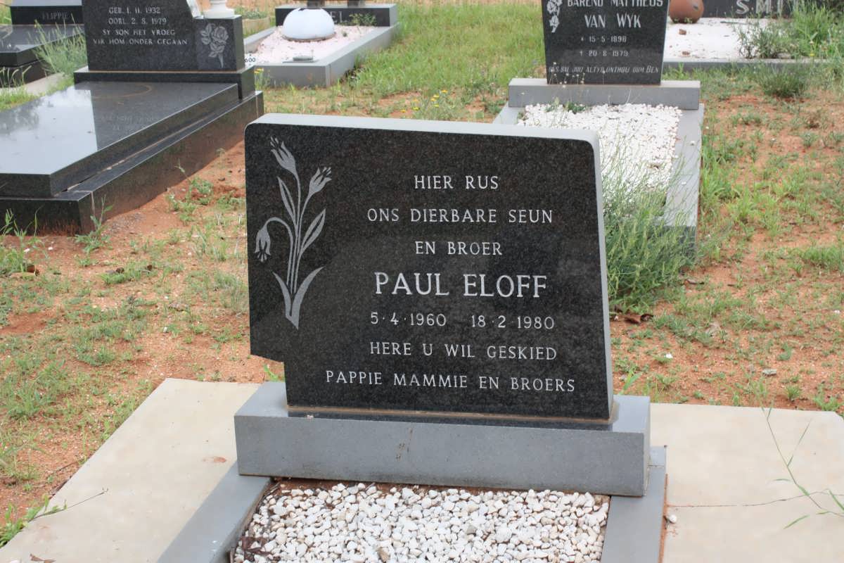 ELOFF Paul 1960-1980