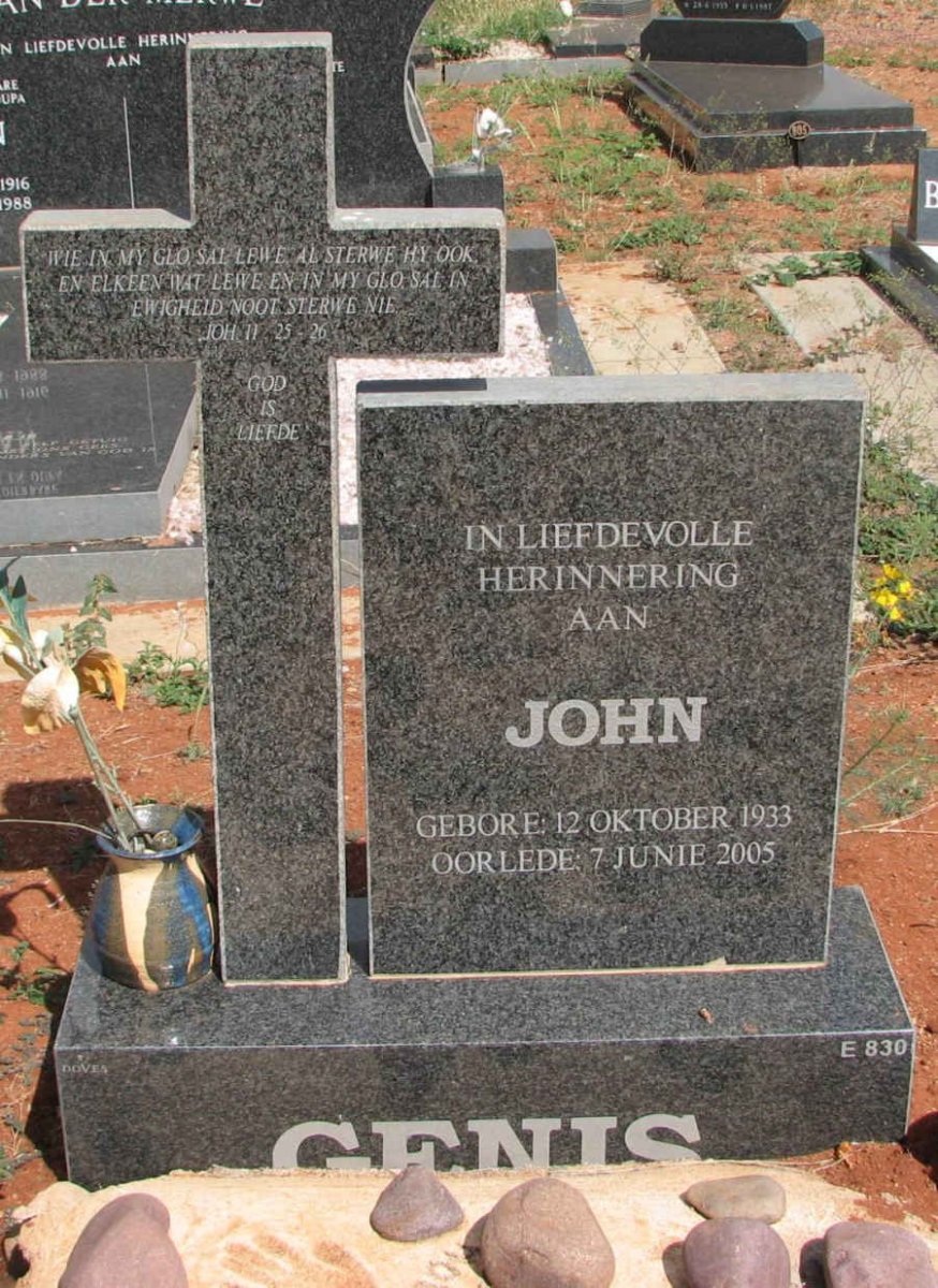 GENIS John 1933-2005