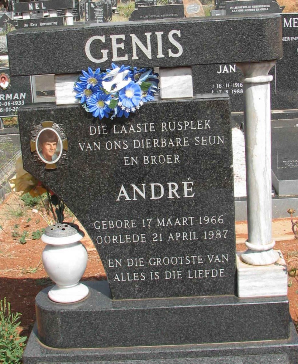 GENIS André 1966-1987
