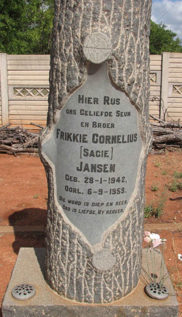JANSEN Frikkie Cornelius 1942-1959