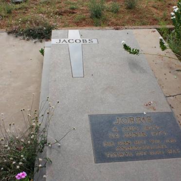 JACOBS Jorrie 1953-1973