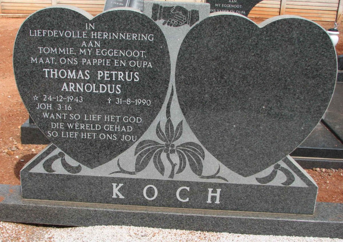 KOCH Thomas Petrus Arnoldus 1943-1990