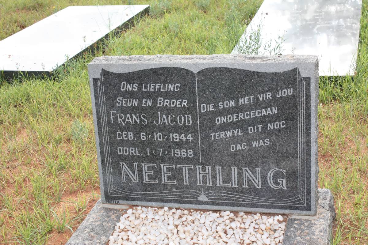 NEETHLING Frans Jacob 1944-1968
