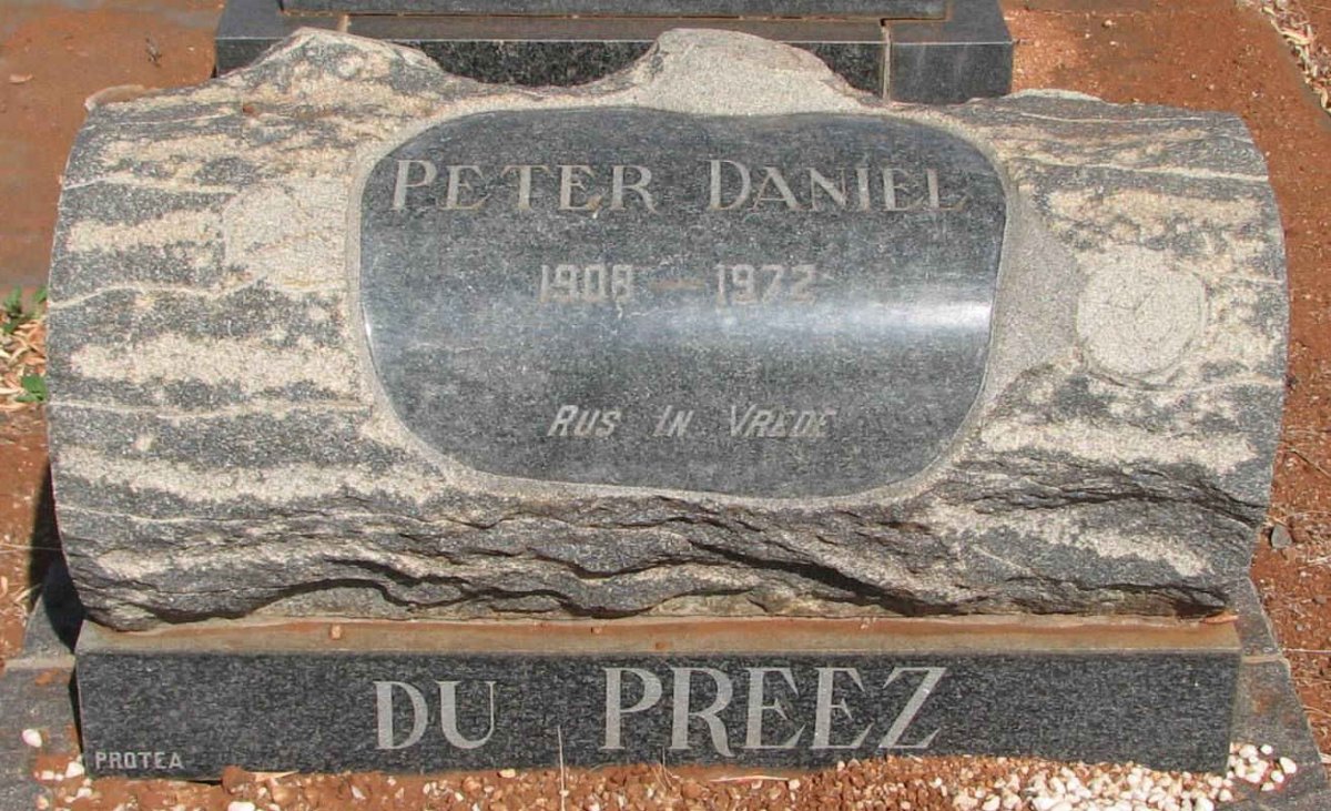 PREEZ Peter Daniel, du 1908-1972