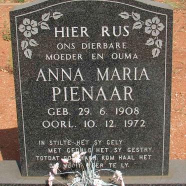 PIENAAR Anna Maria 1908-1972