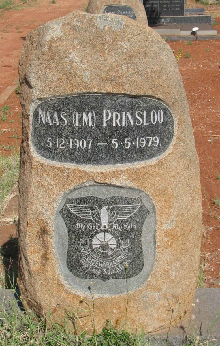 PRINSLOO I.M. 1907-1979