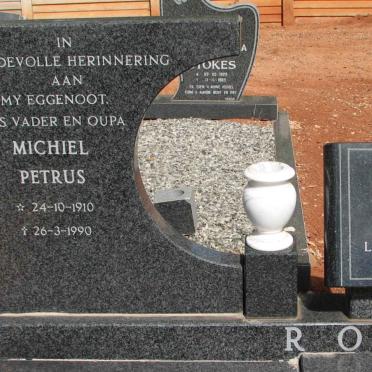 ROOS Michiel Petrus 1910-1990