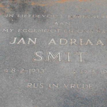 SMIT Jan Adriaan 1933-1994