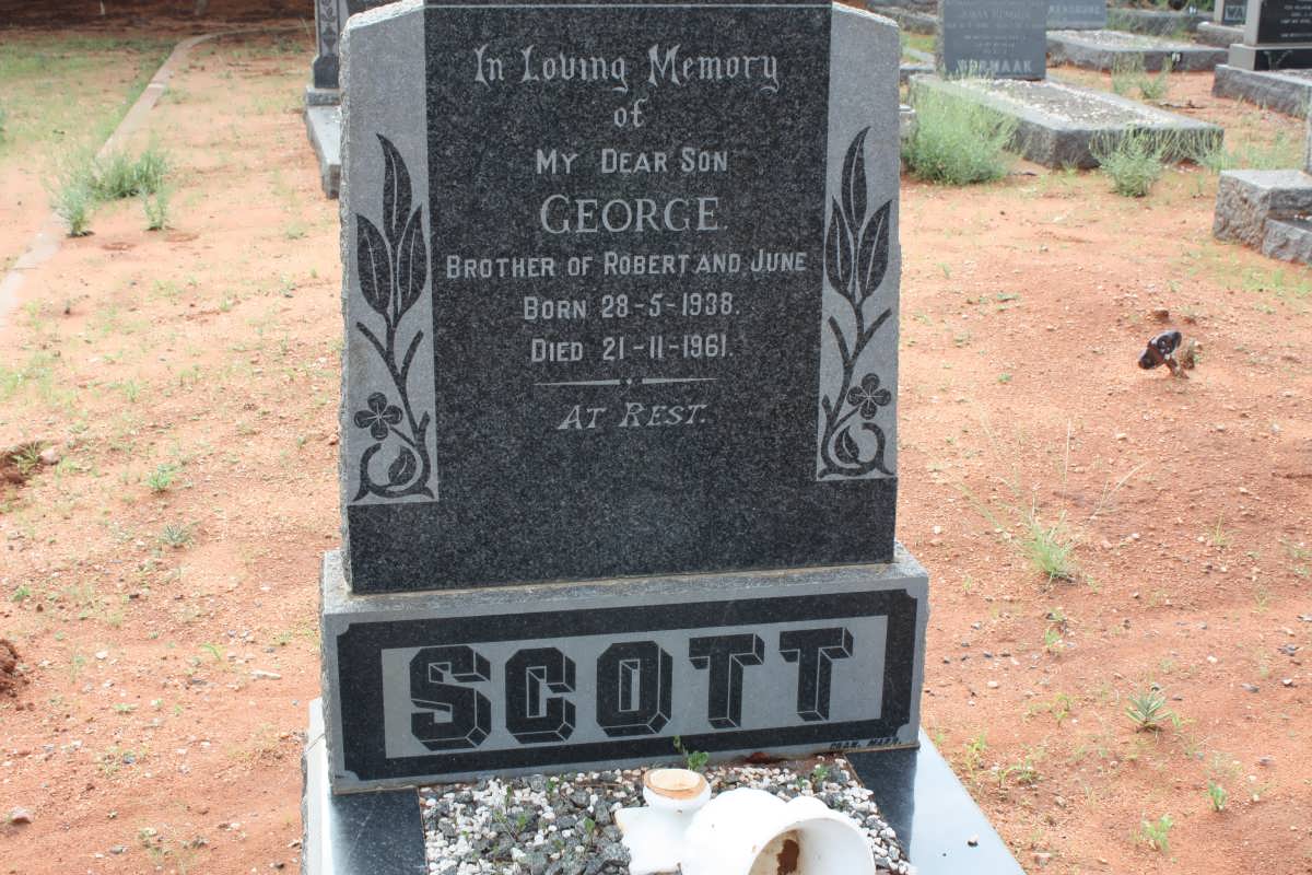 SCOTT George 1938-1961