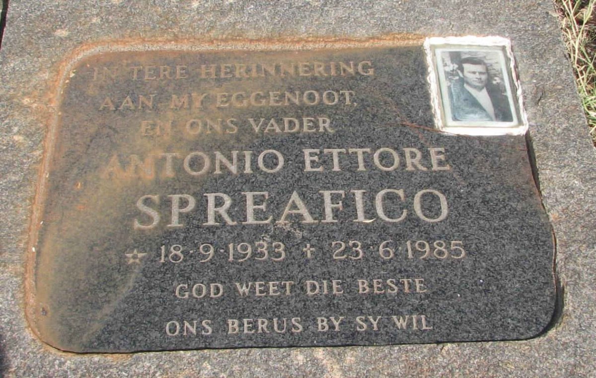 SPREAFICO Antonio Ettore 1933-1985