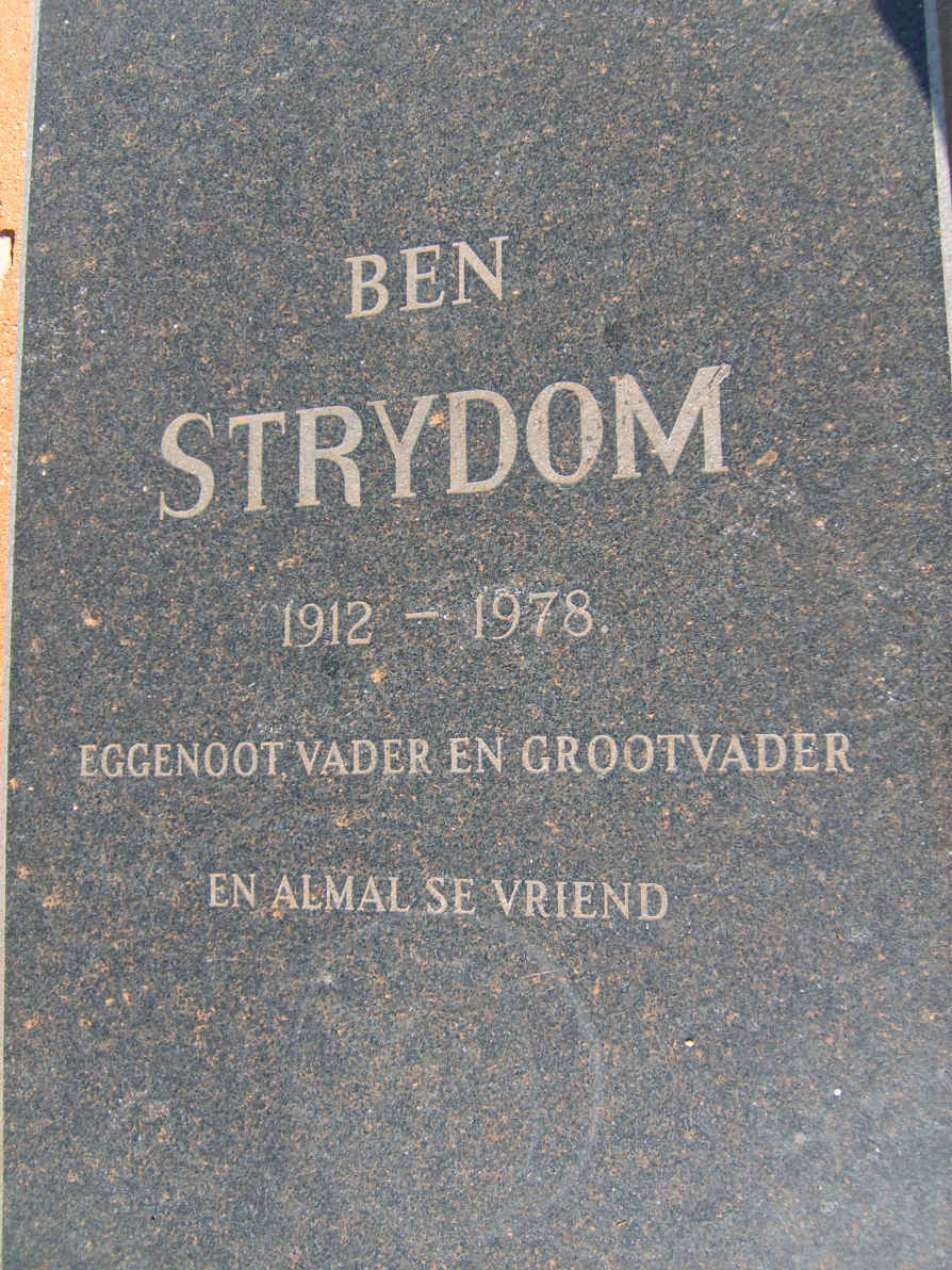 STRYDOM Ben 1912-1978