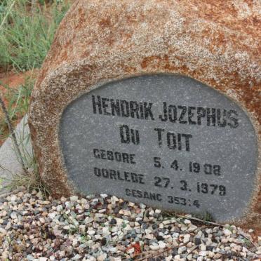 TOIT Hendrik Jozephus, du 1908-1979