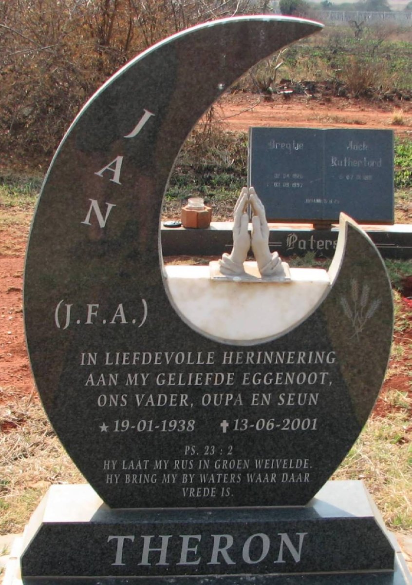 THERON J.F.A 1938-2001