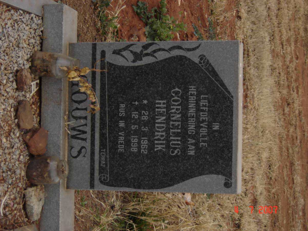 GOUWS Cornelius Hendrik 1962-1998