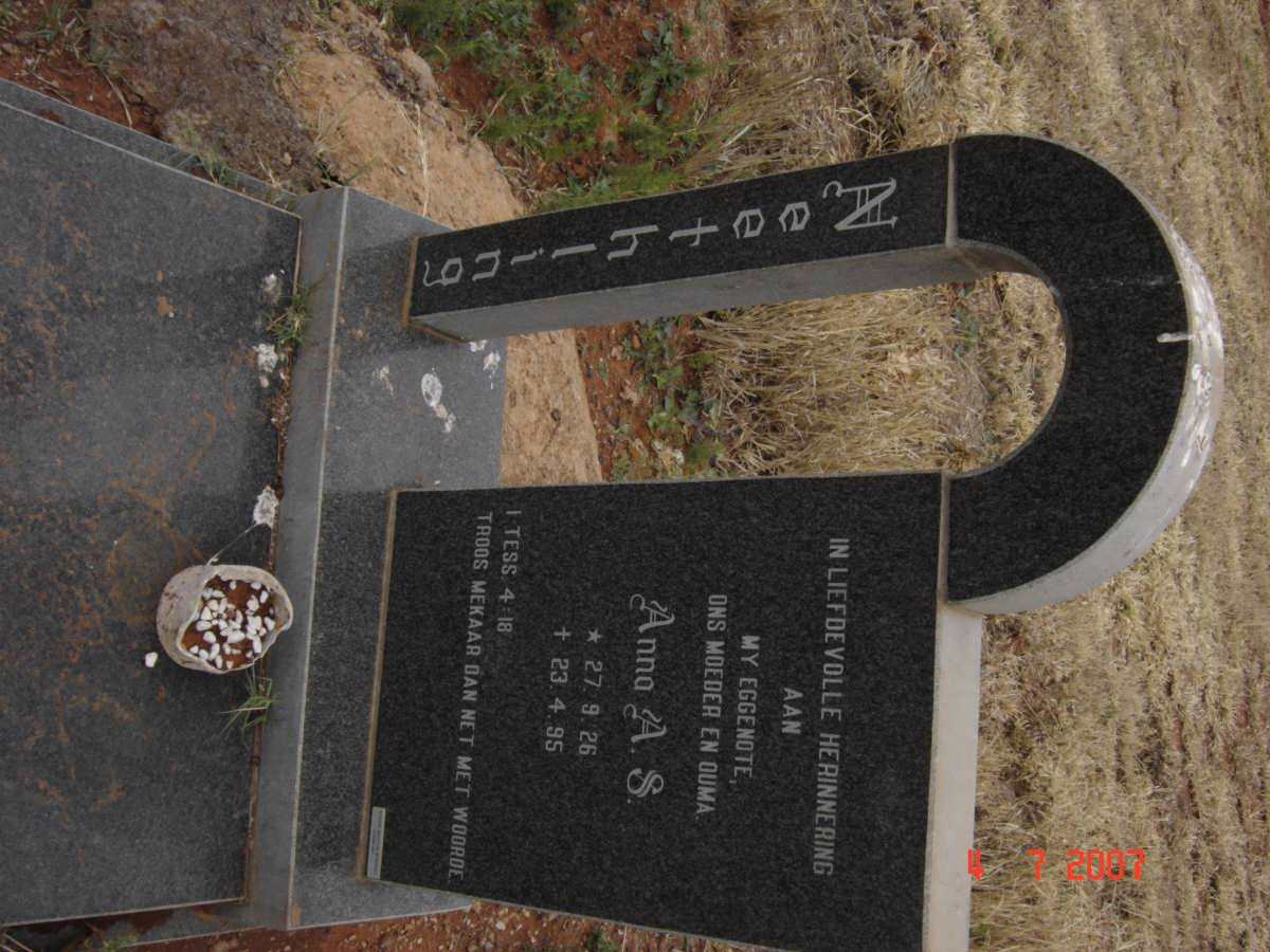 NEETHLING Anna A.S. 1926-1995