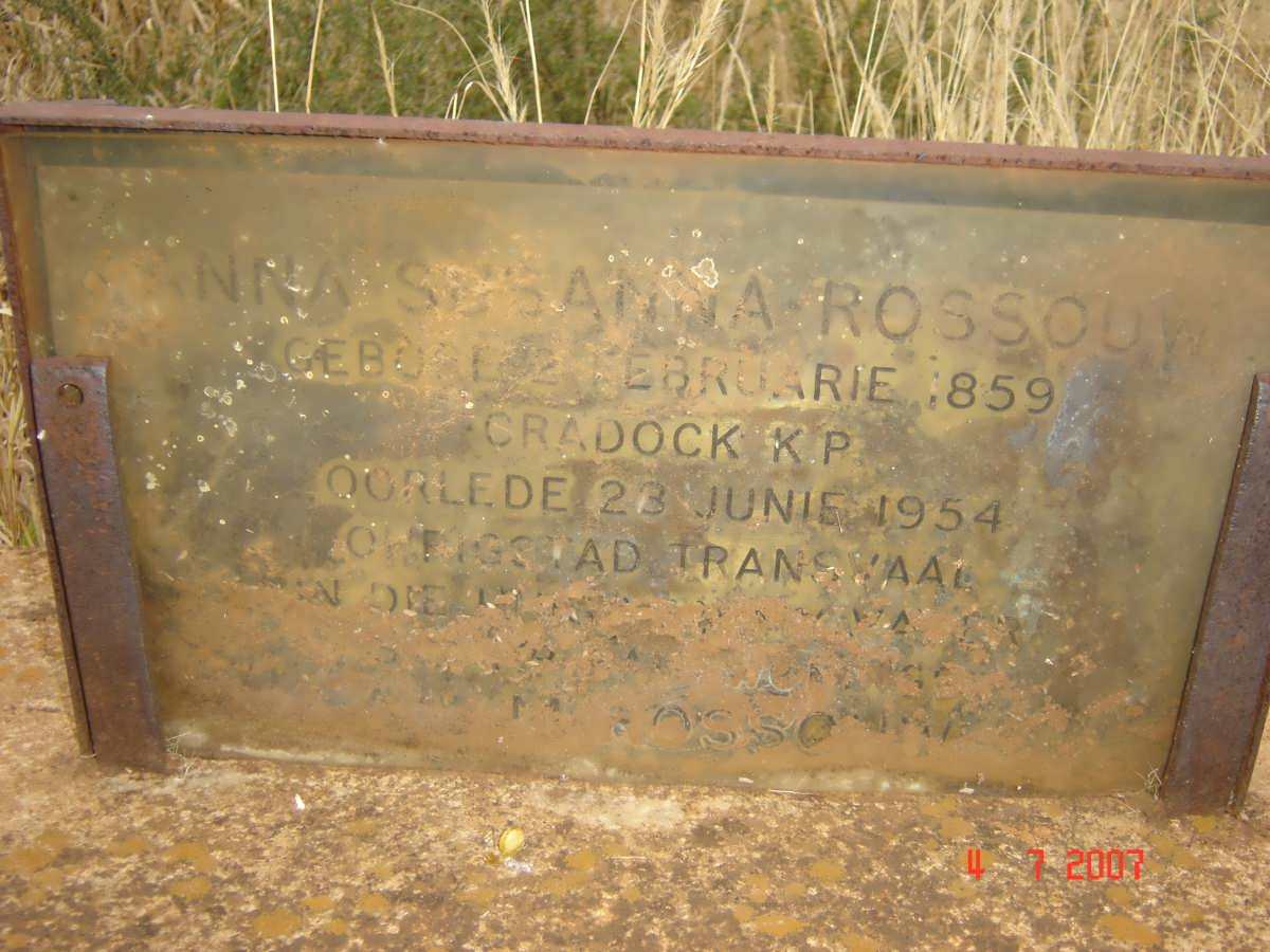 ROSSOUW Anna Susanna 1859-1954