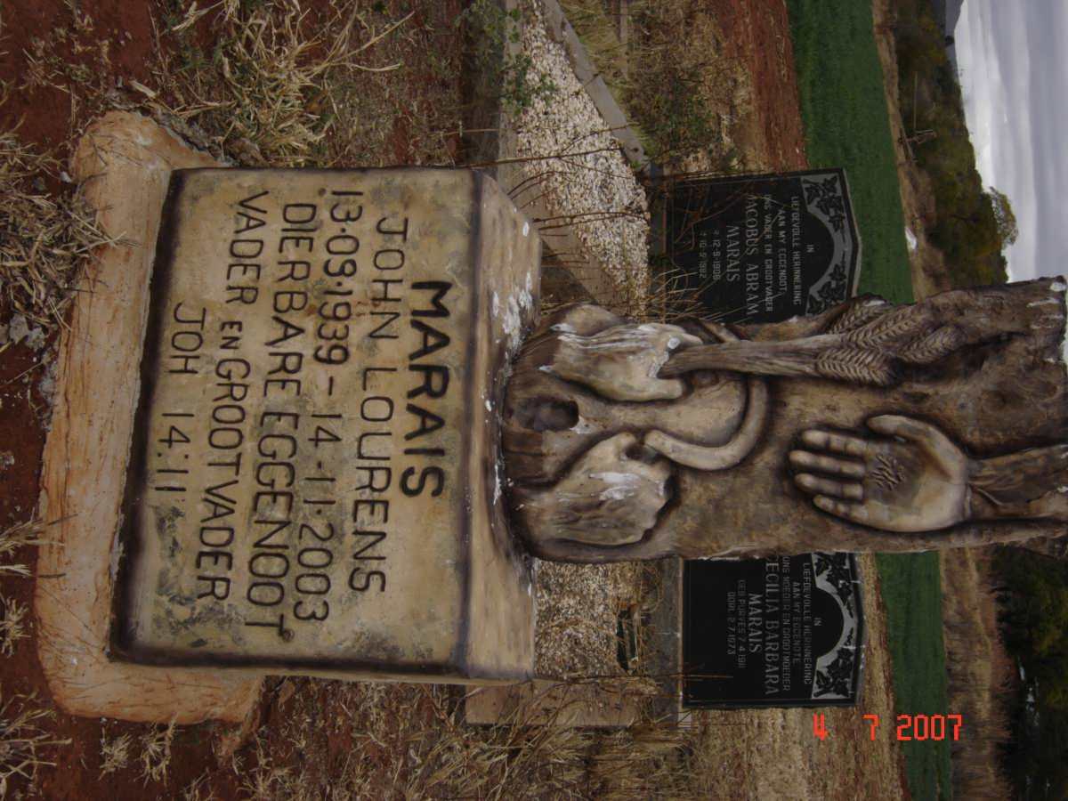 MARAIS John Lourens 1939-2003