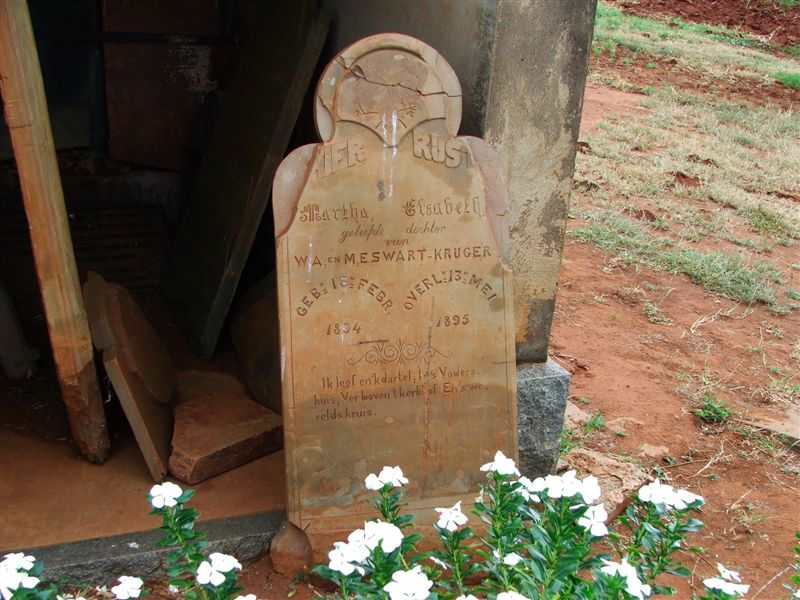 SWART Martha Elsabeth 1894-1895