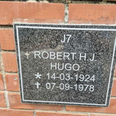 HUGO Robert H.J. 1924-1978