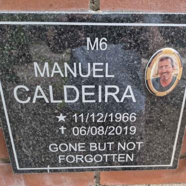 CALDEIRA Manuel 1966-2019