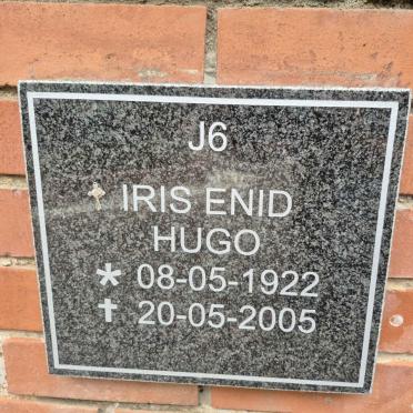 HUGO Iris Enid 1922-2005