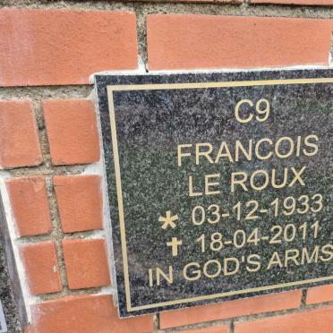 ROUX Francois, le 1933-2011