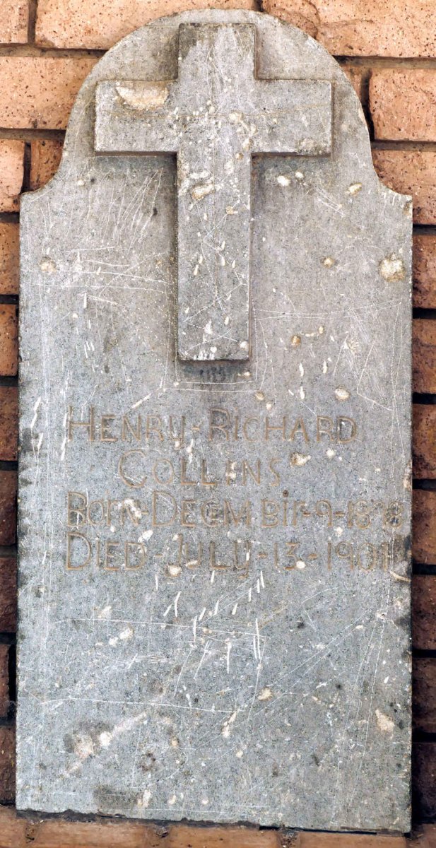 COLLINS Henry-Richard 1898-1901 