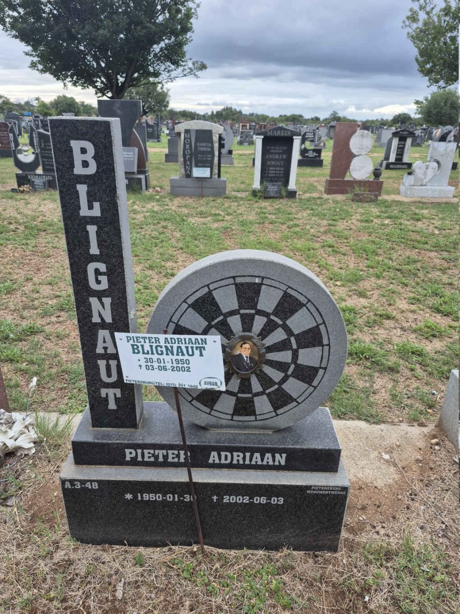 BLIGNAUT Pieter Adriaan 1950-2002