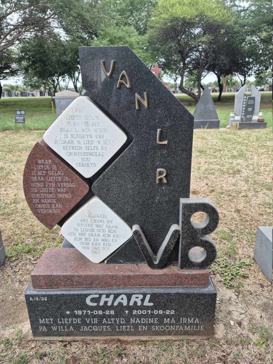 BLERK Charl, van 1971-2001