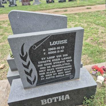 BOTHA Louise 1968-2002