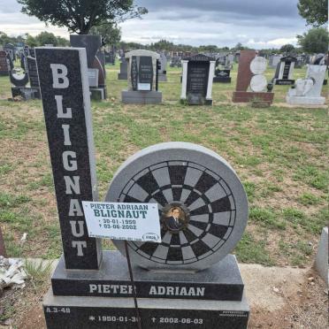 BLIGNAUT Pieter Adriaan 1950-2002